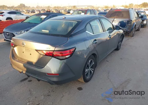 2021 Nissan Sentra Sv Xtronic Cvt z USA, uszkodzony, nr VIN 3N1AB8CV8MY256275